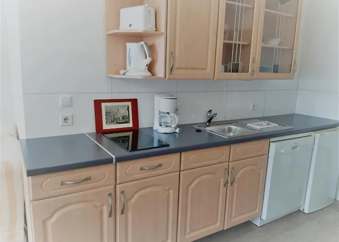BoLA Ferienwohnung 8 Hamburg-Wandsbek 3 Betten, Küche, Bad