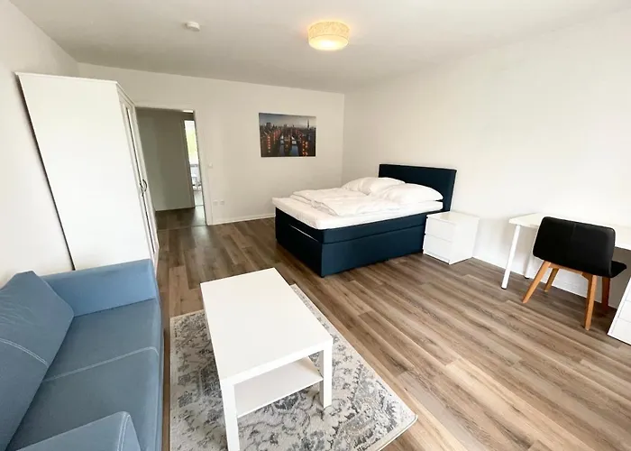 Zentrale Wohnung mit 3 Schlafzimmer für bis zu 9 Personen