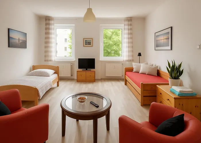 Private Room In 2 Rooms Flat, 15Mins Direct U-Bahn To Hbf-Self-Check-In