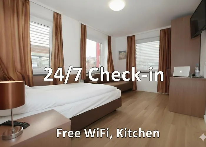 Apartment Hotel Am Sand 24H Self Check-In