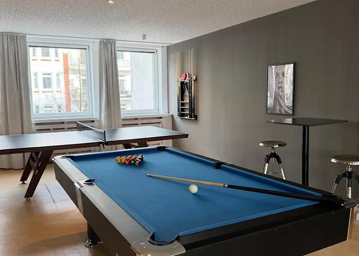 280 Qm Billard Tischtennis Tischkicker