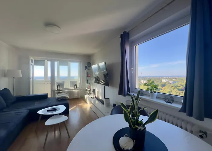 Hamburg Bergedorf with a beautiful view
